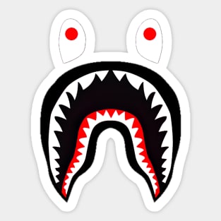 Bape Shark Phone Case Sticker